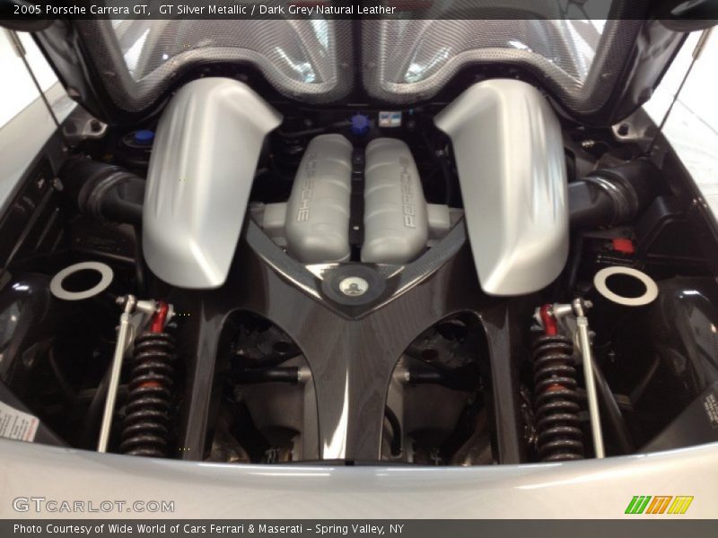  2005 Carrera GT  Engine - 5.7 Liter DOHC 40-Valve Variocam V10