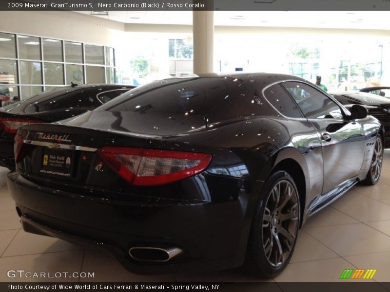 Nero Carbonio (Black) / Rosso Corallo 2009 Maserati GranTurismo S