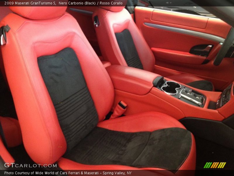  2009 GranTurismo S Rosso Corallo Interior