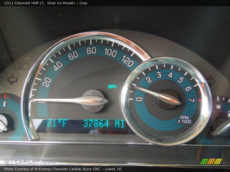 Silver Ice Metallic / Gray 2011 Chevrolet HHR LT