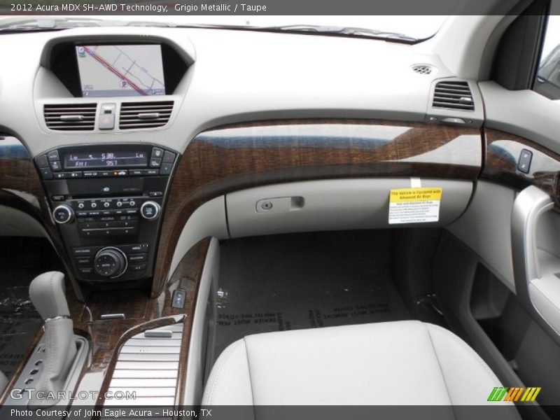 Grigio Metallic / Taupe 2012 Acura MDX SH-AWD Technology