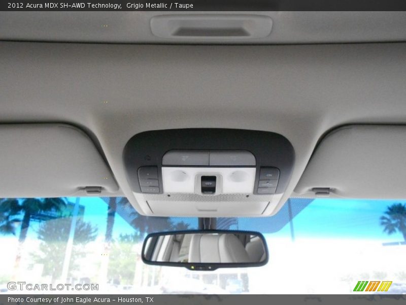 Grigio Metallic / Taupe 2012 Acura MDX SH-AWD Technology