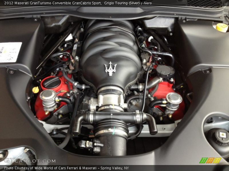  2012 GranTurismo Convertible GranCabrio Sport Engine - 4.7 Liter DOHC 32-Valve VVT V8