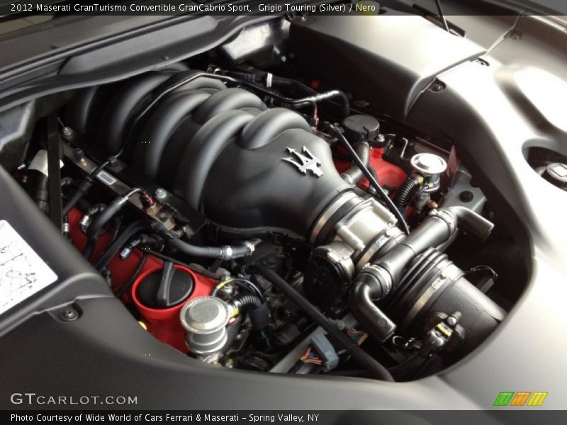  2012 GranTurismo Convertible GranCabrio Sport Engine - 4.7 Liter DOHC 32-Valve VVT V8