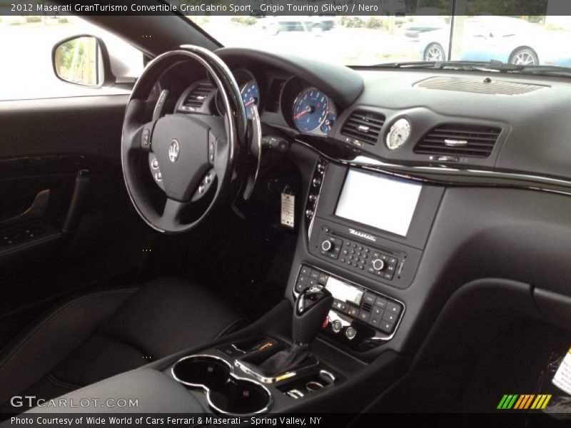Grigio Touring (Silver) / Nero 2012 Maserati GranTurismo Convertible GranCabrio Sport
