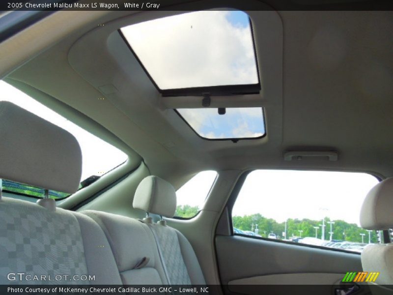 White / Gray 2005 Chevrolet Malibu Maxx LS Wagon