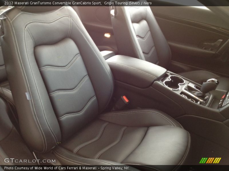 Grigio Touring (Silver) / Nero 2012 Maserati GranTurismo Convertible GranCabrio Sport