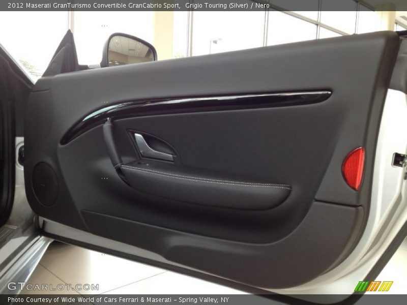 Grigio Touring (Silver) / Nero 2012 Maserati GranTurismo Convertible GranCabrio Sport