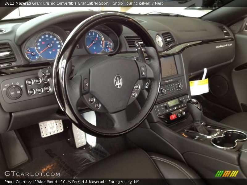 Dashboard of 2012 GranTurismo Convertible GranCabrio Sport