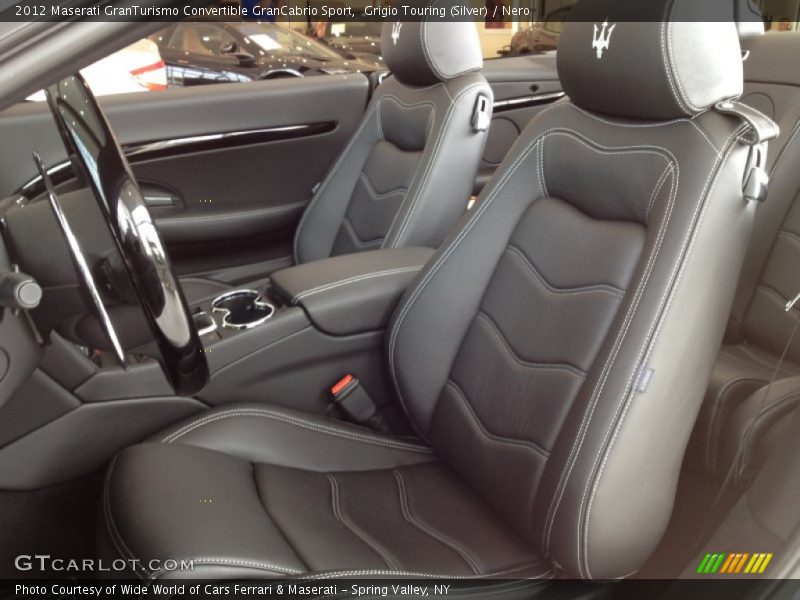 Front Seat of 2012 GranTurismo Convertible GranCabrio Sport