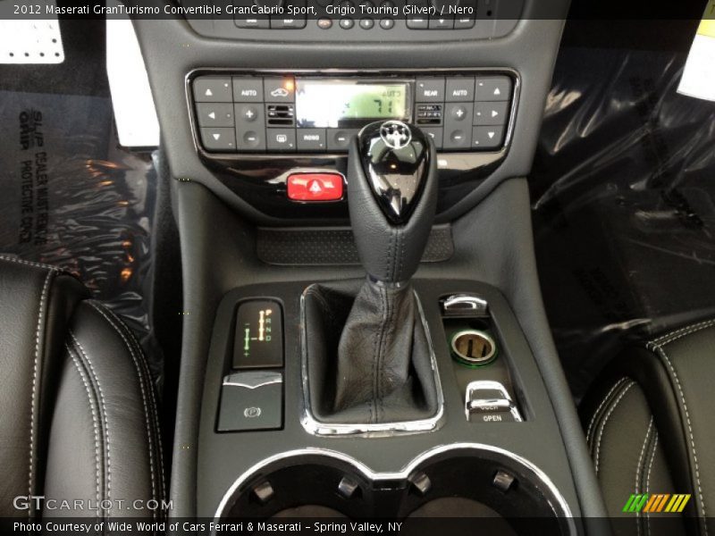  2012 GranTurismo Convertible GranCabrio Sport 6 Speed ZF Paddle-Shift Automatic Shifter