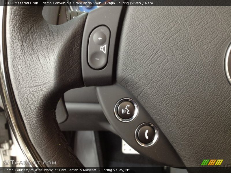 Controls of 2012 GranTurismo Convertible GranCabrio Sport