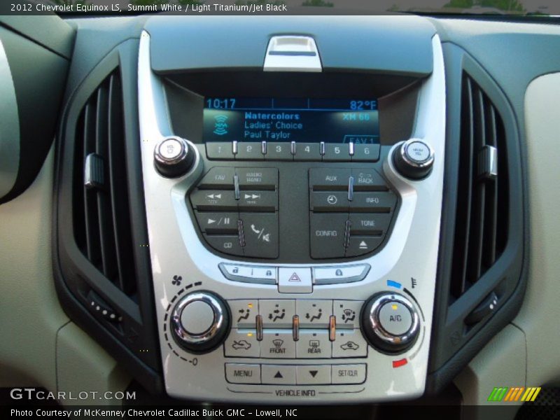 Summit White / Light Titanium/Jet Black 2012 Chevrolet Equinox LS