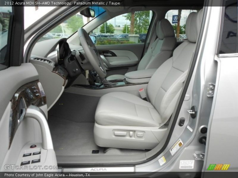 Palladium Metallic / Taupe 2012 Acura MDX SH-AWD Technology