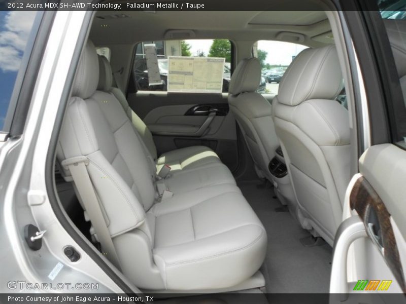 Palladium Metallic / Taupe 2012 Acura MDX SH-AWD Technology