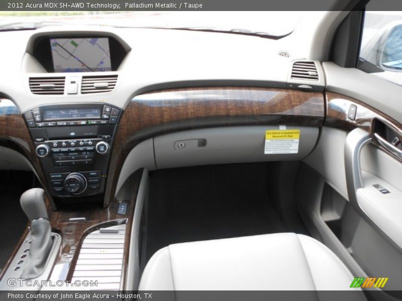 Palladium Metallic / Taupe 2012 Acura MDX SH-AWD Technology