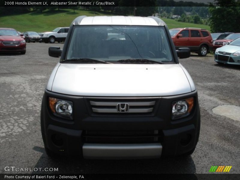 Alabaster Silver Metallic / Gray/Black 2008 Honda Element LX