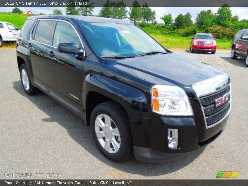 Onyx Black / Jet Black 2012 GMC Terrain SLE