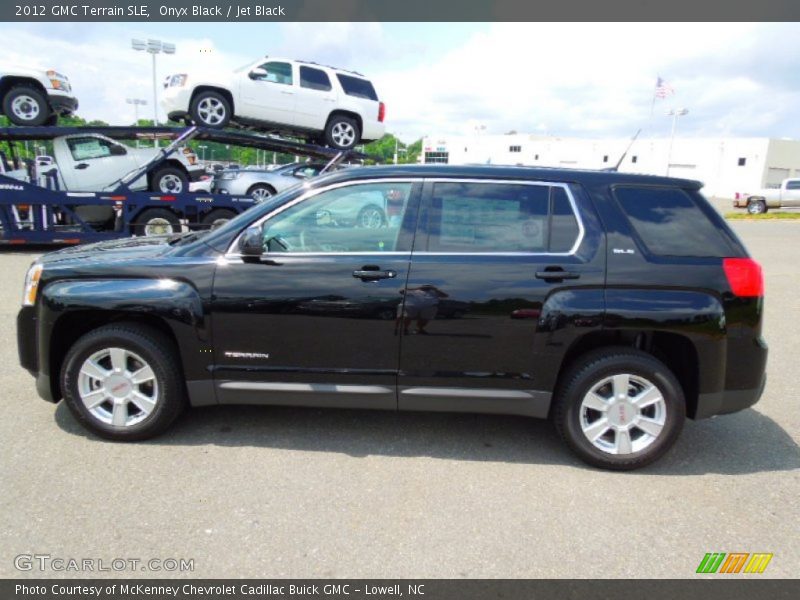 Onyx Black / Jet Black 2012 GMC Terrain SLE
