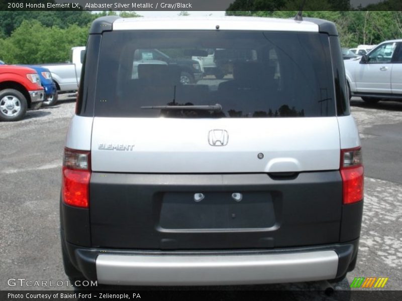 Alabaster Silver Metallic / Gray/Black 2008 Honda Element LX