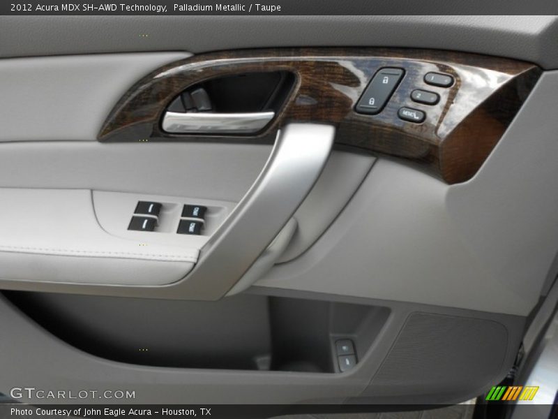 Palladium Metallic / Taupe 2012 Acura MDX SH-AWD Technology
