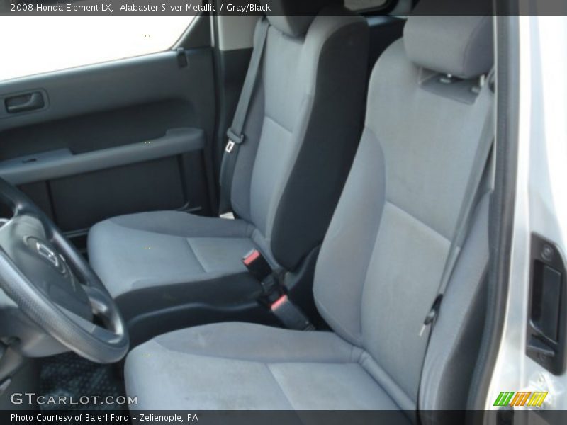 Alabaster Silver Metallic / Gray/Black 2008 Honda Element LX