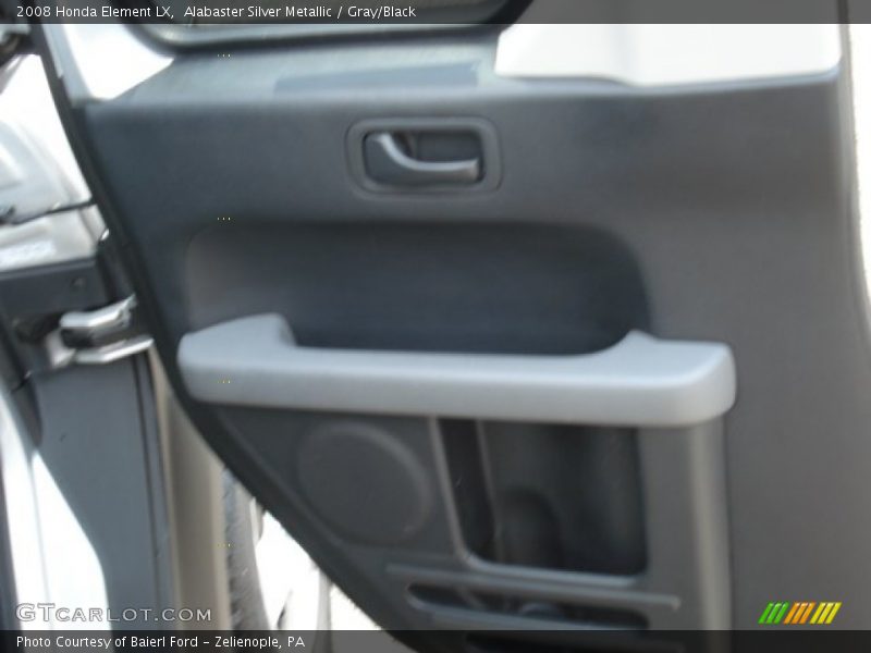 Alabaster Silver Metallic / Gray/Black 2008 Honda Element LX