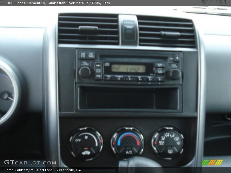 Alabaster Silver Metallic / Gray/Black 2008 Honda Element LX