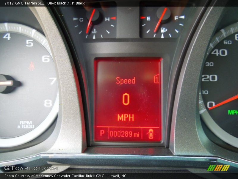 Onyx Black / Jet Black 2012 GMC Terrain SLE