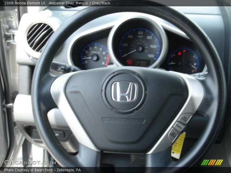 Alabaster Silver Metallic / Gray/Black 2008 Honda Element LX