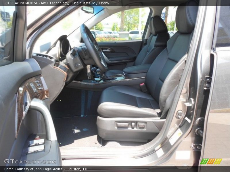Grigio Metallic / Ebony 2012 Acura MDX SH-AWD Technology