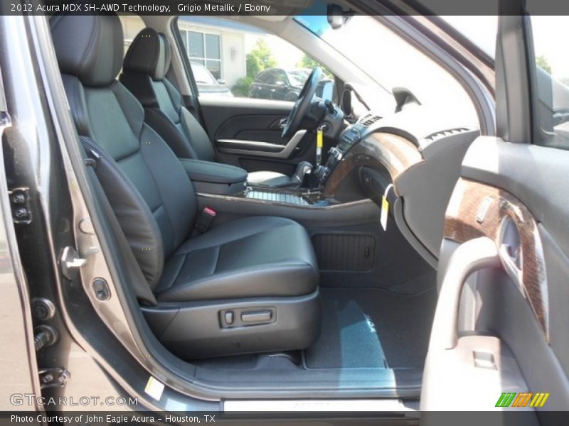 Grigio Metallic / Ebony 2012 Acura MDX SH-AWD Technology