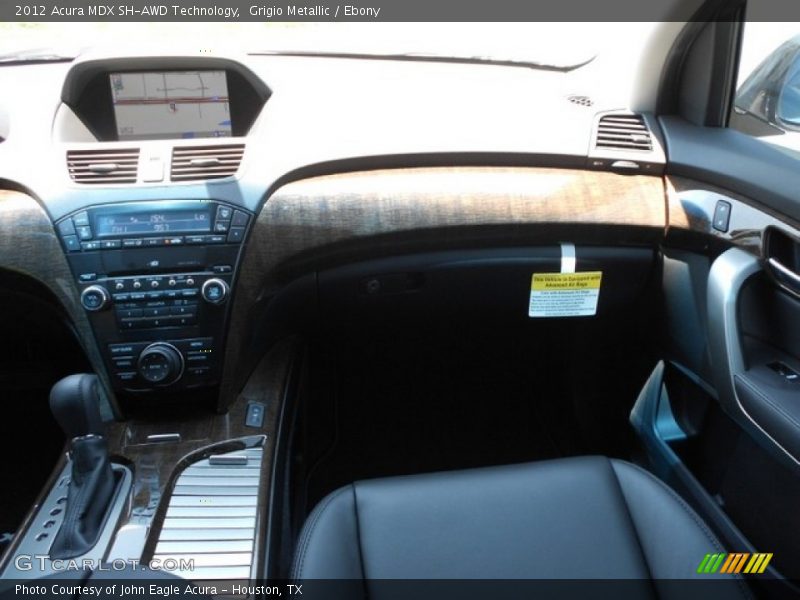 Grigio Metallic / Ebony 2012 Acura MDX SH-AWD Technology