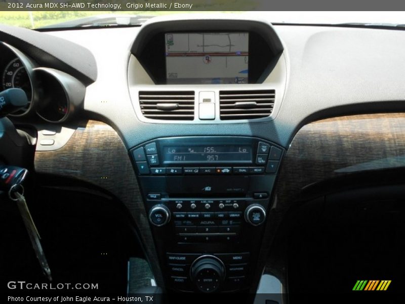 Grigio Metallic / Ebony 2012 Acura MDX SH-AWD Technology