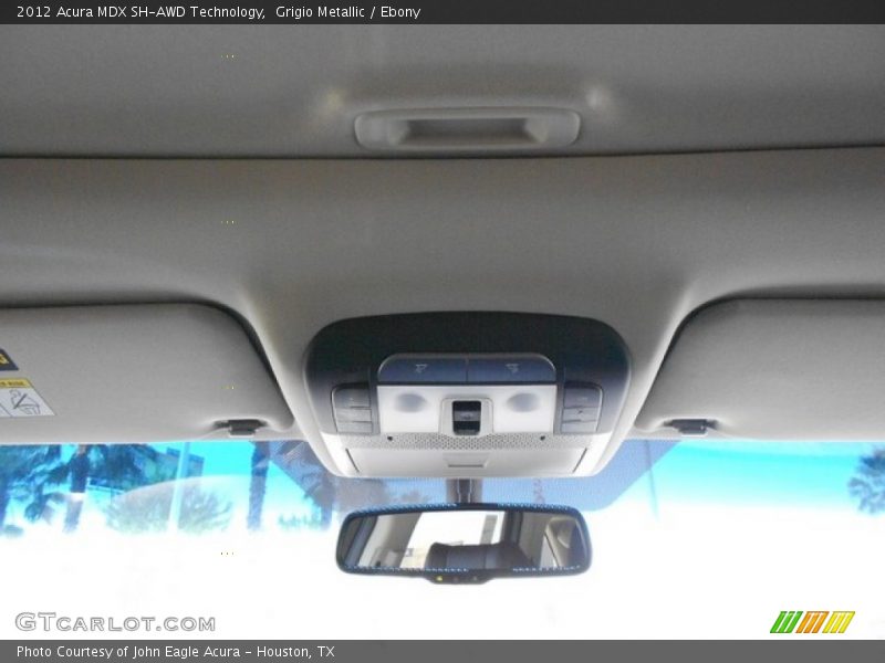 Grigio Metallic / Ebony 2012 Acura MDX SH-AWD Technology