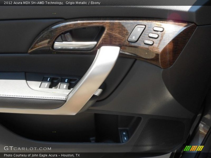 Grigio Metallic / Ebony 2012 Acura MDX SH-AWD Technology