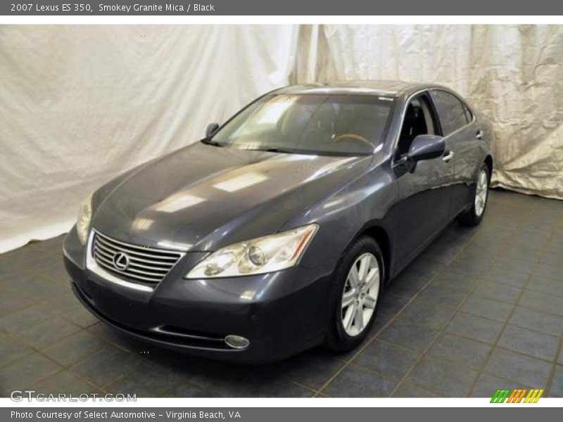 Smokey Granite Mica / Black 2007 Lexus ES 350