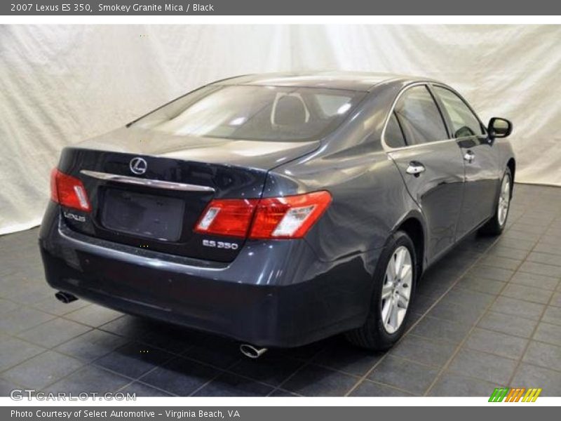 Smokey Granite Mica / Black 2007 Lexus ES 350