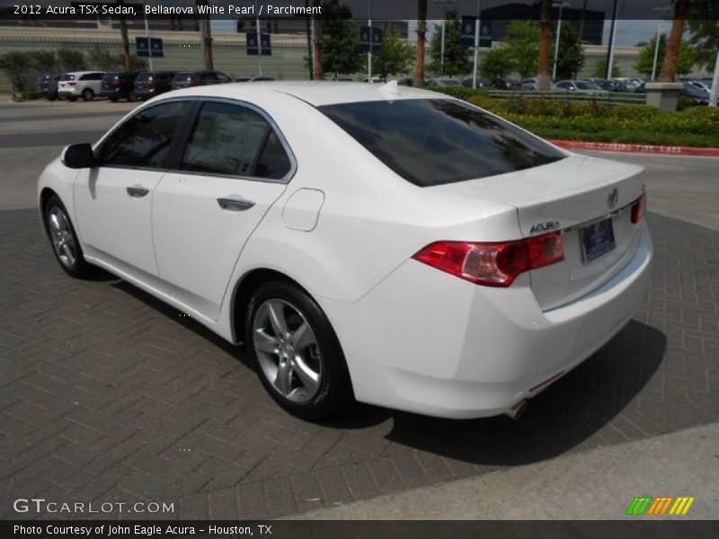 Bellanova White Pearl / Parchment 2012 Acura TSX Sedan