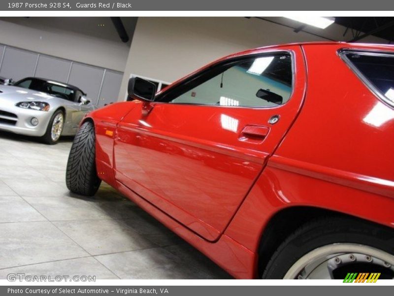 Guards Red / Black 1987 Porsche 928 S4