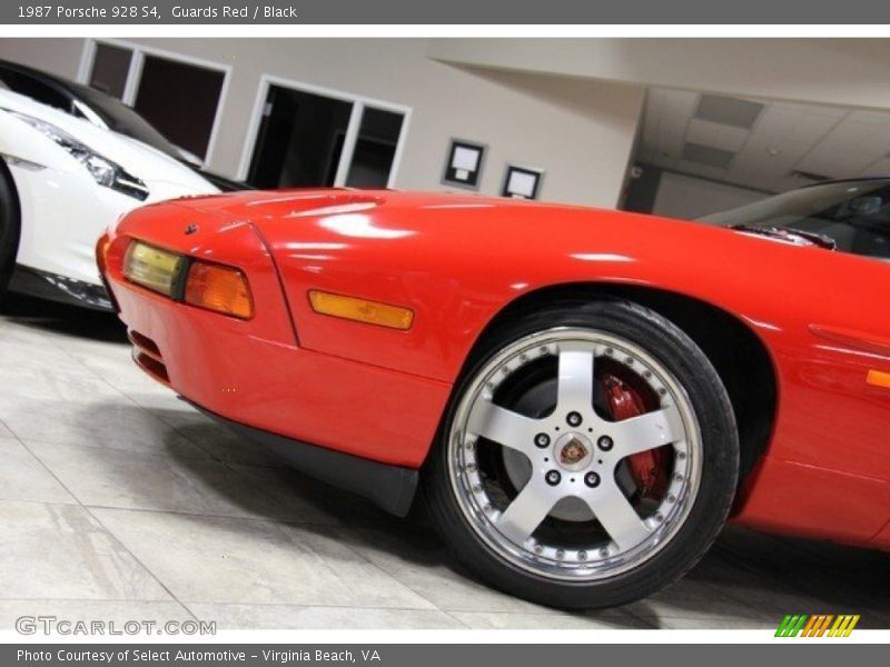 Guards Red / Black 1987 Porsche 928 S4