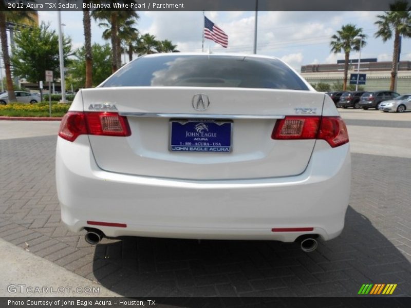 Bellanova White Pearl / Parchment 2012 Acura TSX Sedan