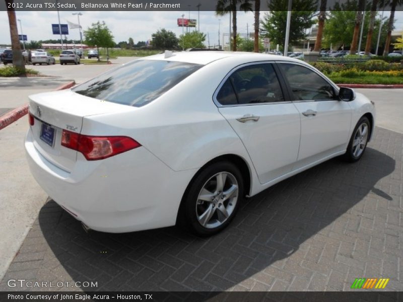 Bellanova White Pearl / Parchment 2012 Acura TSX Sedan