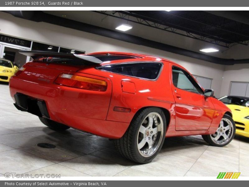 Guards Red / Black 1987 Porsche 928 S4