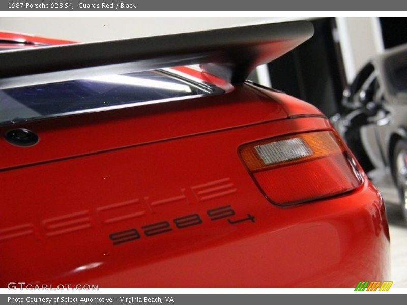 Guards Red / Black 1987 Porsche 928 S4