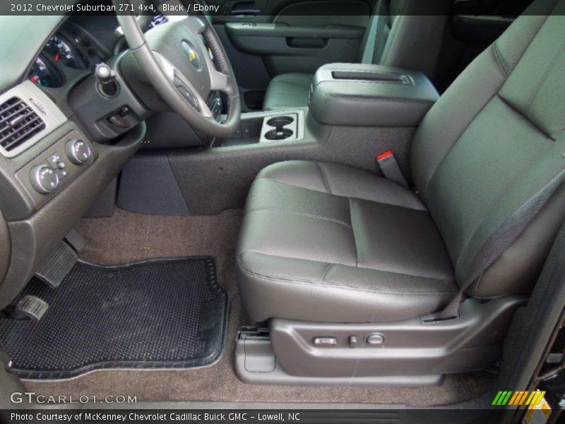 Black / Ebony 2012 Chevrolet Suburban Z71 4x4