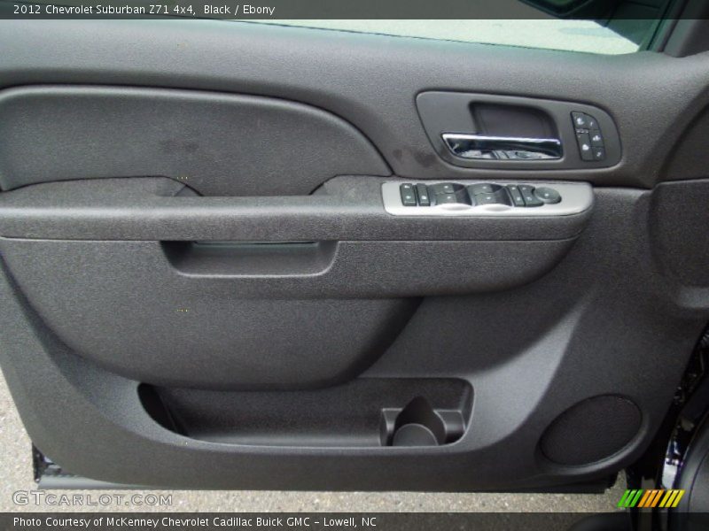 Black / Ebony 2012 Chevrolet Suburban Z71 4x4
