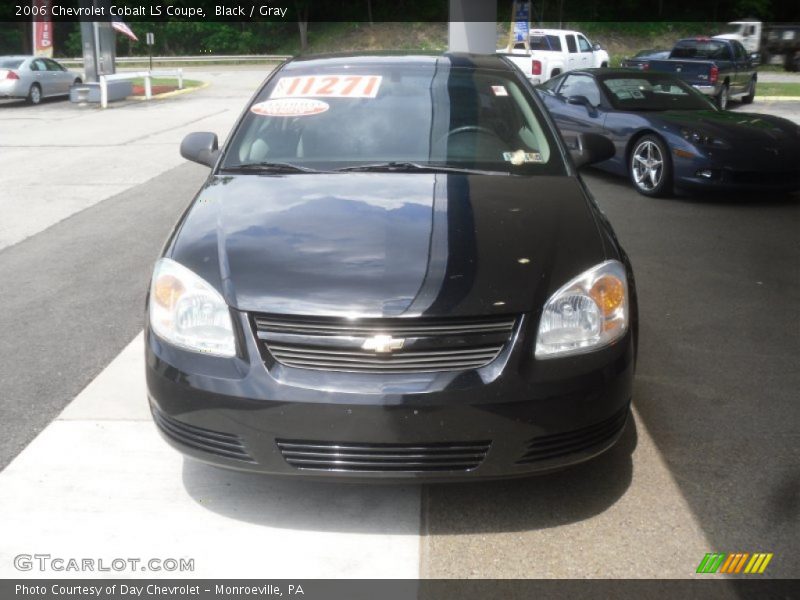 Black / Gray 2006 Chevrolet Cobalt LS Coupe