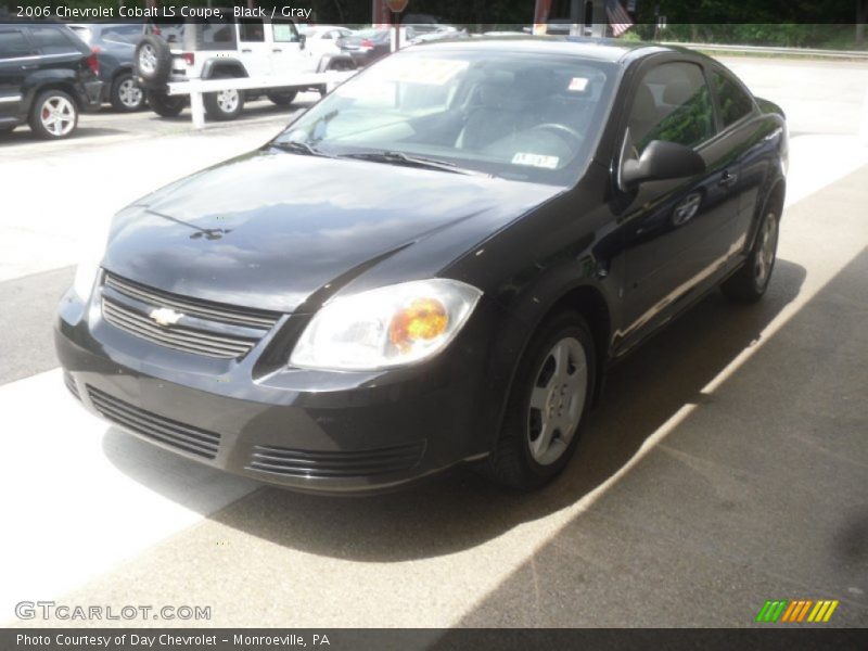 Black / Gray 2006 Chevrolet Cobalt LS Coupe