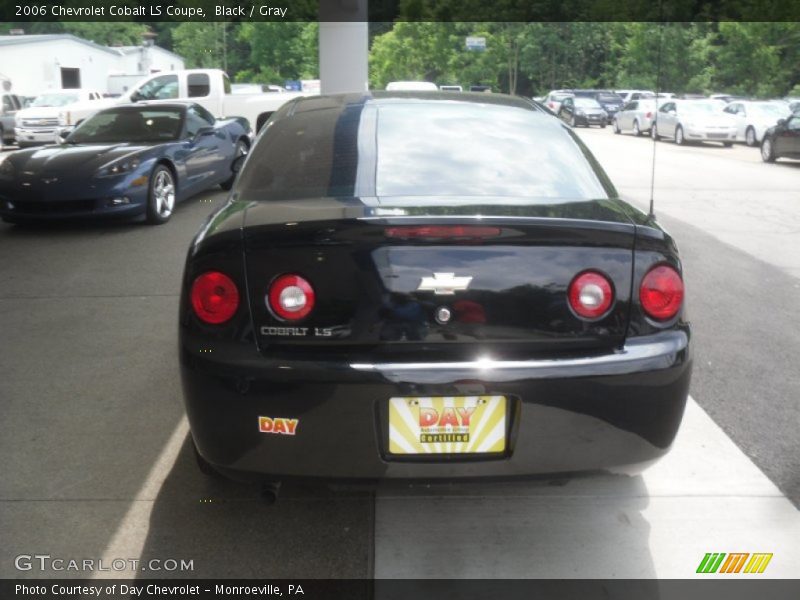 Black / Gray 2006 Chevrolet Cobalt LS Coupe